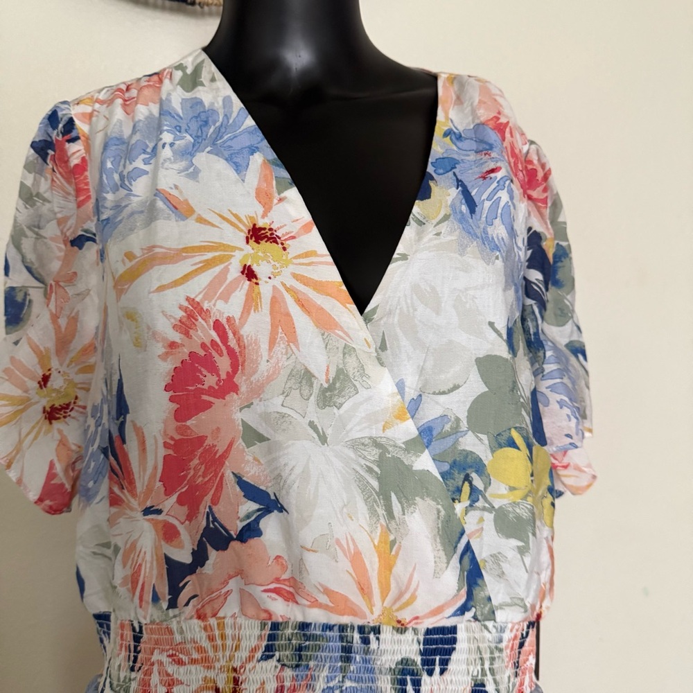 Vince Camuto Multicolor Asymmetrical Dress - Picture 6 of 15